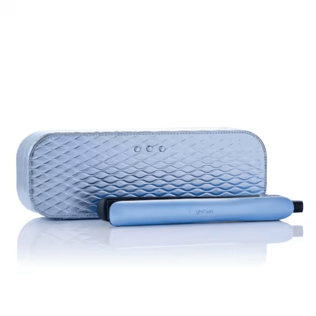 GHD Gold Limited Edition Hair Straightener Icy Blue Gift Set Cloud 10 Beauty