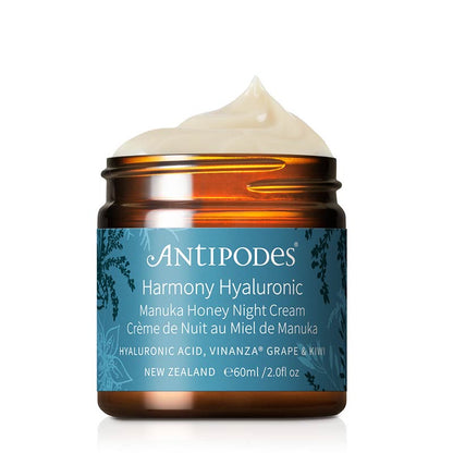 Antipodes Harmony Hyaluronic Manuka Honey Night Cream | face night cream