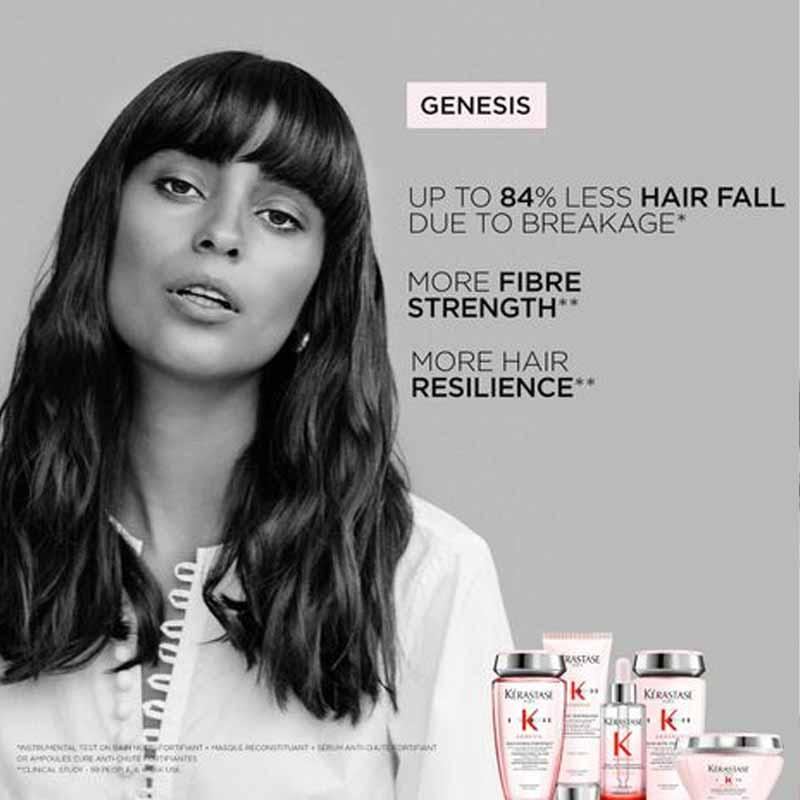 Kérastase Genesis Anti Hair Fall Haircare, reduce hair fall, haircare for weak hair, hair breakage