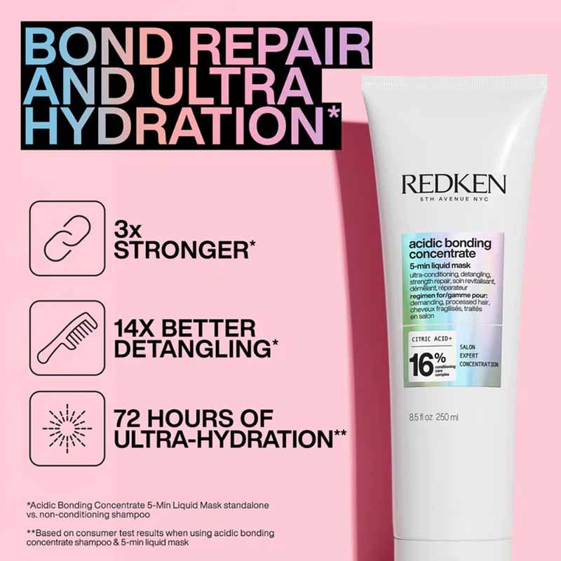 Redken Acidic Bonding Concentrate 5-Minute Liquid Mask – Cloud 10 Beauty