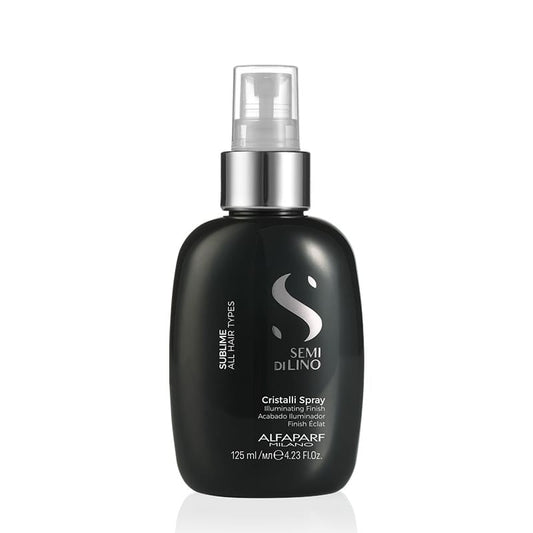 Alfaparf Milano Professional Semi Di Lino Sublime Cristalli Spray, shiny hair, haircare for dull hair