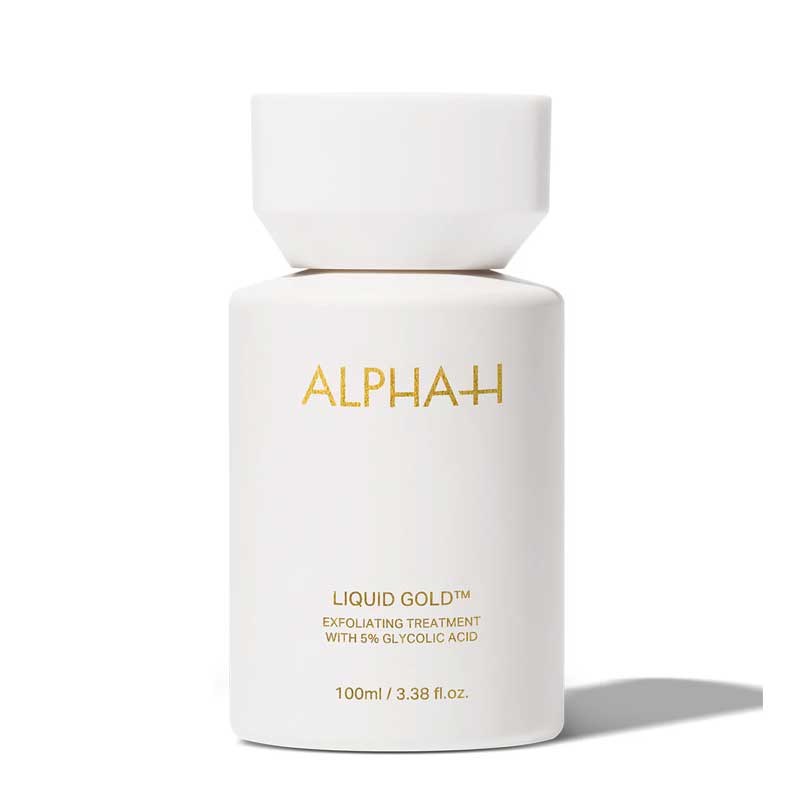 Alpha-H, Alpha-H Face & Body Duo Bundle, Alpha-H Liquid Gold Exfoliating Treatment with 5% Glycolic Acid