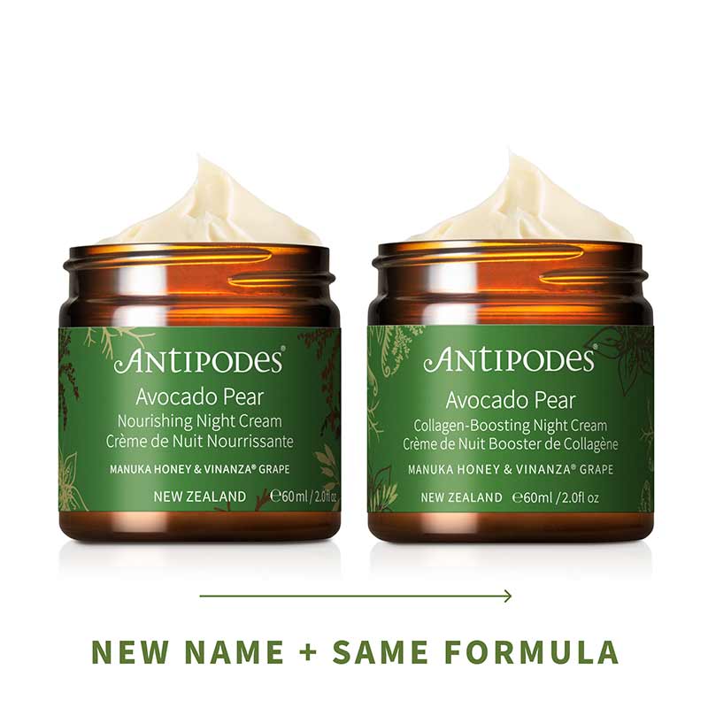 Antipodes Avocado Pear Collagen-Boosting Night Cream | facial night cream