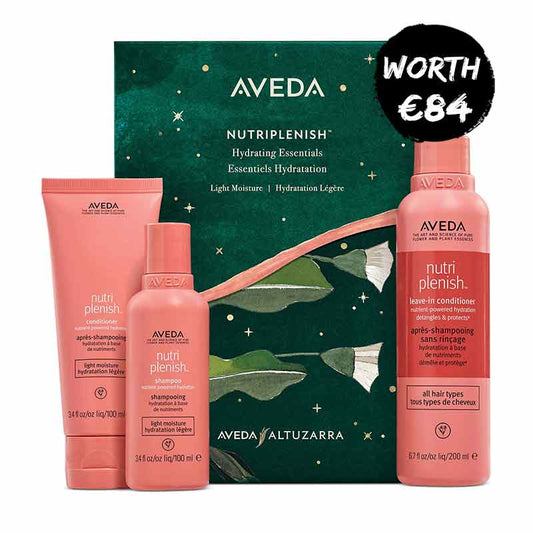 Aveda Nutriplenish hydrating essentials gift set, shampoo and conditioner