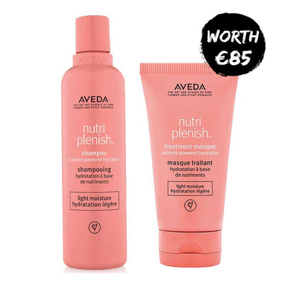 Aveda Nutriplenish Light Moisture Shampoo + Nutriplenish Light Moisture Mask 150ml Duo