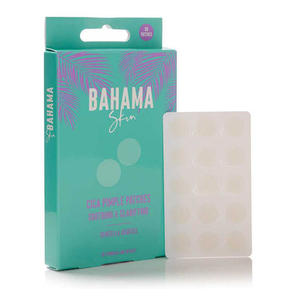 Bahama Skin Pimple Patches | Hydrocolloid Spot Patches | Contains Centella Asiatica Extract (Cica) | Reduces Redness and Inflammation | Protects Pimples from Additional Stressors | Effortlessly Say Goodbye to Unwanted Spots