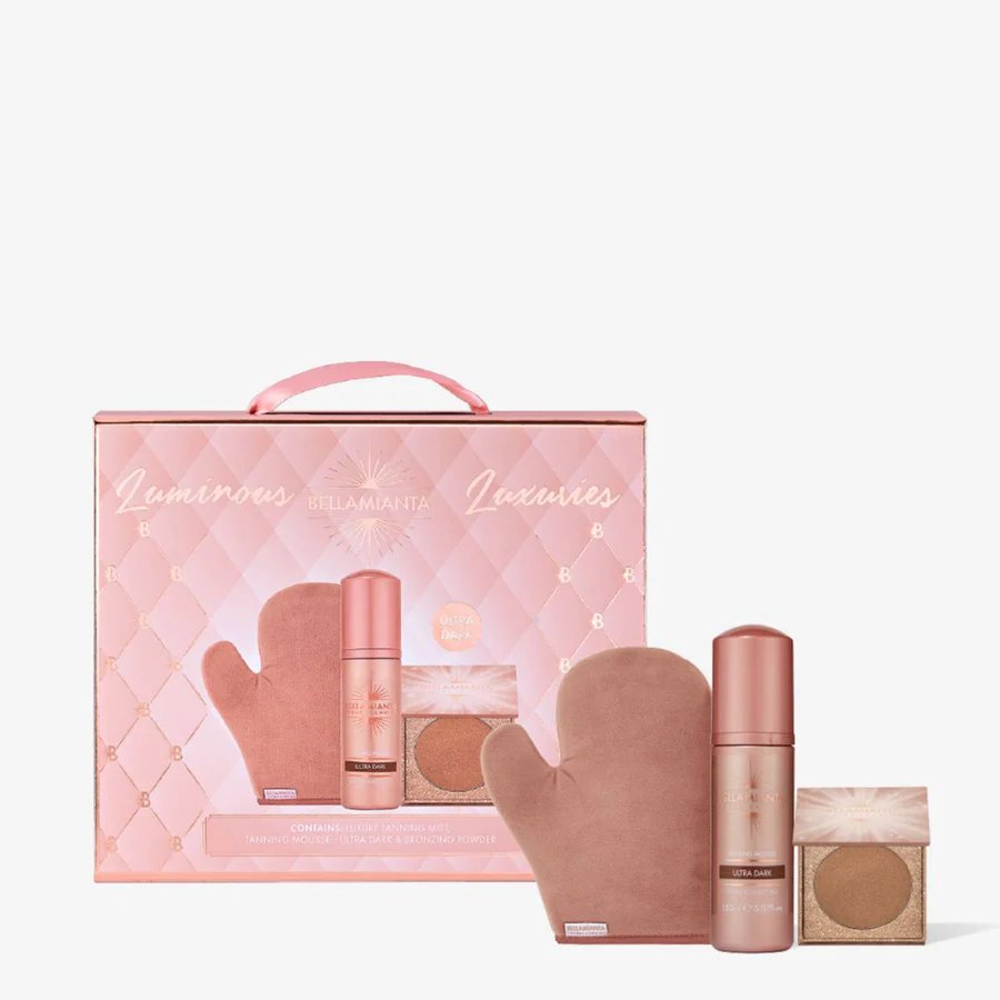 Bellamianta luminous luxuries gift set, ultra dark