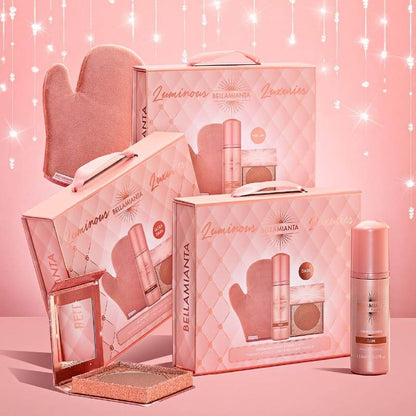 Bellamianta luminous luxuries gift set, tan shades