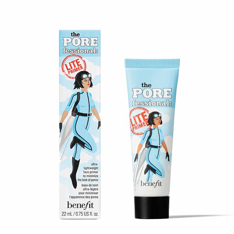 Benefit Cosmetics The Porefessional Lite Primer | face primer | minimises | help makeup stay on | ultra light weight primer | water-based primer | blurs pores