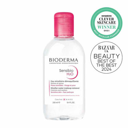 Bioderma Sensibio H2O Make-up Removing Micelle Solution | micellar water, makeup remover, award winning skincare