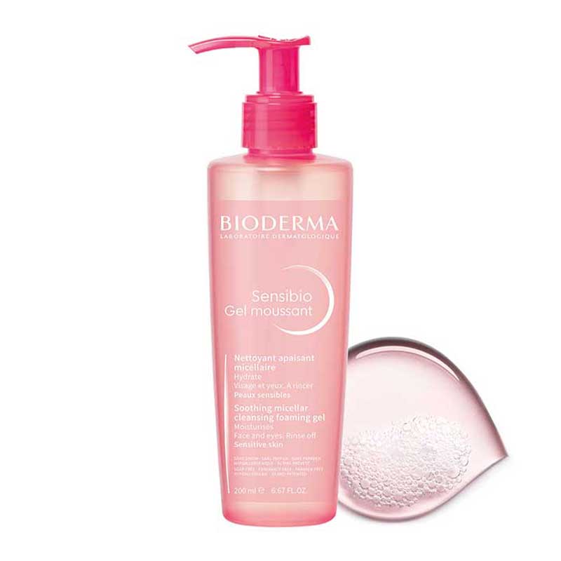 Bioderma Sensibio Soothing Micellar Cleansing Foaming Gel | make up remover | face wash | sensitive skin