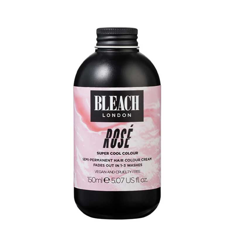 Bleach London Rosé Super Cool Colour | gorgeous | pastel | pink | hair | colour | fun | semi-permanent | cream | experiment | create | vibe | works | easy | long | short | style | base | change | perfect | help | enhance | achieve | gorgeous | even