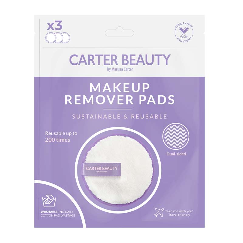 Carter Beauty By Marissa Carter Makeup Remover Pads | washable pads for removing makeup