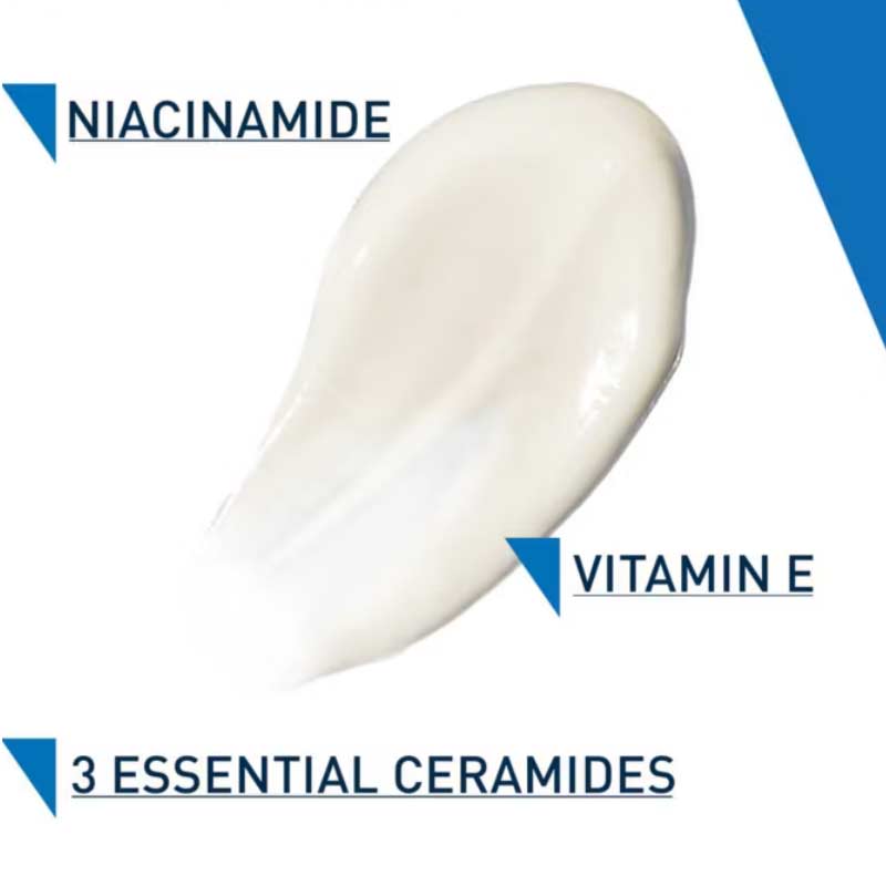 CeraVe, Facial Moisturising Lotion AM SPF 50 - face moisturiser with niacinamide - essential ceramides