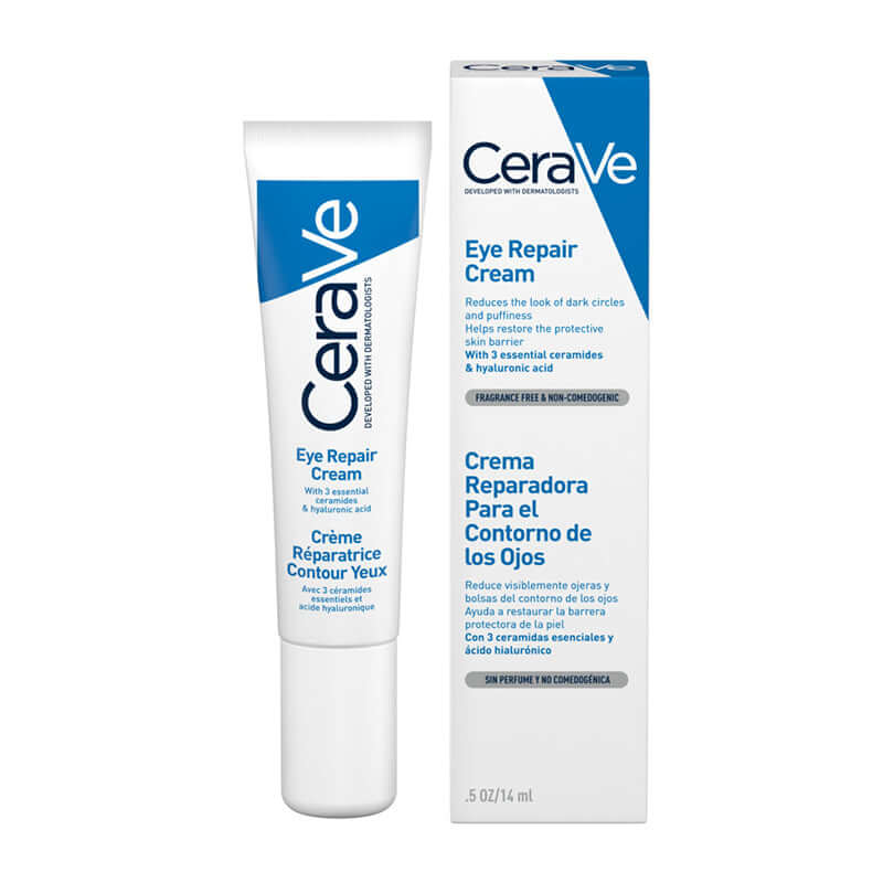 CeraVe Eye Repair Cream with Hyaluronic Acid & Ceramides, Eye Repair Cream, hyaluronic Acid