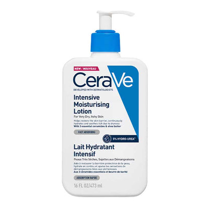 CeraVe Intensive Moisturising Lotion For Very Dry, Itchy Skin, hydrating body lotion, fast absorbing bodycare