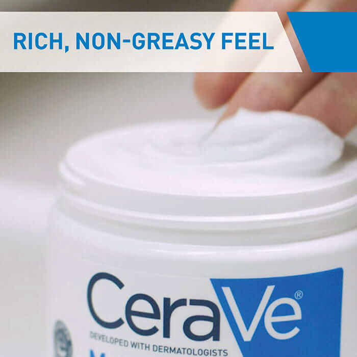 Cerave moisturising cream, suitable for dry to very dry skin, rich consistnecy