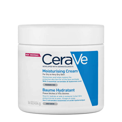 Cerave moisturising cream, suitable for dry to very dry skin