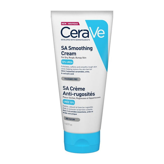 CeraVe SA Smoothing Cream For Dry, Rough, Bumpy Skin, Keratosis Pilaris cream