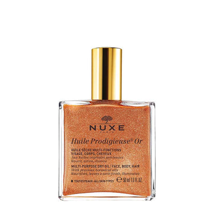 NUXE, NUXE Body Shimmer, NUXE Huile Prodigieuse Multi Purpose Dry Oil, Face And Body Shimmer Oil