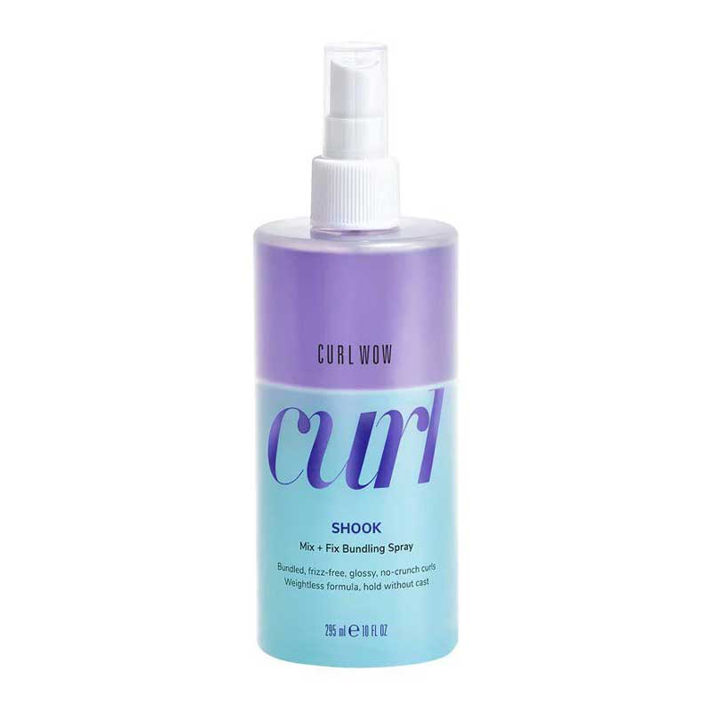 Curl Wow Shook Mix + Fix Bundling Curl Refresher Spray For Curly Hair, frizz free curly hair, curl products