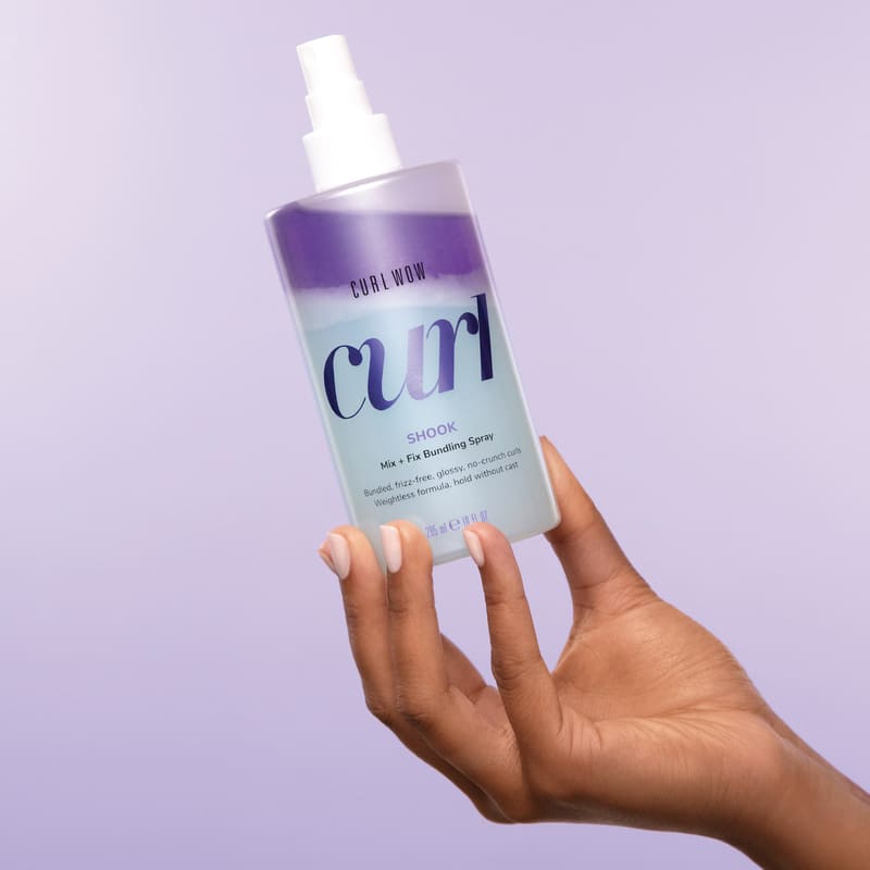 Color Wow Curl Wow Shook Mix + Fix Bundling Refresher Spray For Curly Hair