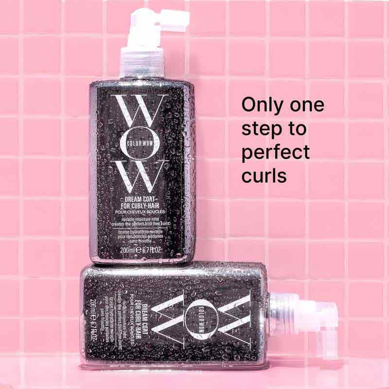 Color Wow Dream Coat Anti Frizz Spray For Curly Hair, curly hair products, Color Wow Curls, curly hair styling products