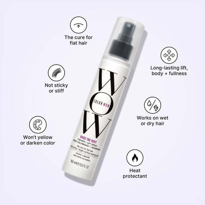 Color Wow Raise The Roots Thickening Spray, volumising spray, heat protectant