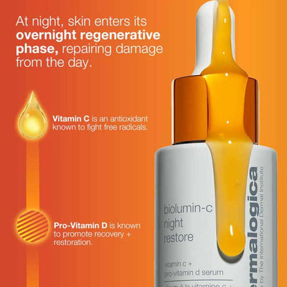 Dermalogica BioLumin-C Night Restore Serum, vitamin c serum