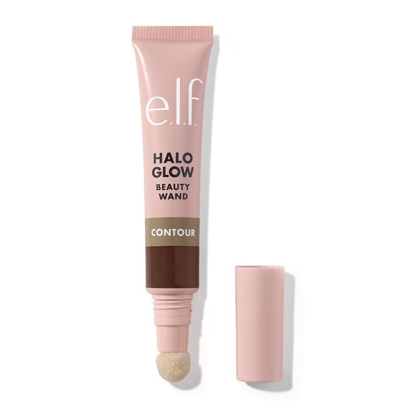 e.l.f. | Halo Glow | Contour | Beauty Wand | liquid contour | easy-to-use | cushion-tip applicator | naturally sculpted complexion | radiant | buildable colour | 2% squalane | hydrated | define | sculpt