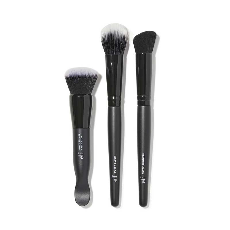 elf, putty face brush set, putty tools trio, elf makeup brushes