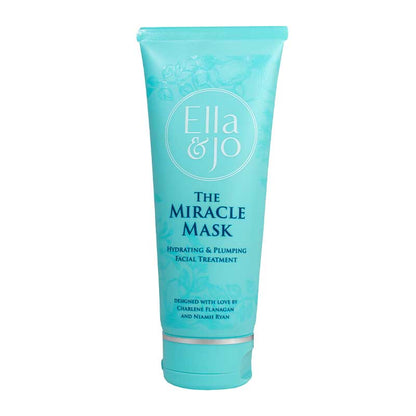 Ella & Jo Miracle Mask | Intense Hydrating Face Mask | Provides Surge of Moisture | Enriched with Hyaluronic Acid, Niacinamide, and Vitamin E | Offers Plumping, Hydrating, and Firming Benefits | Essential Addition to Skincare Routine