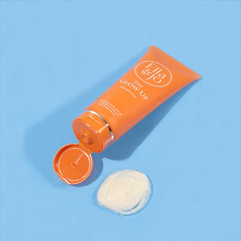 Ella & Jo The Glow Up Enzyme Mask | Ultimate Glow Up Face Mask | Enriched with Hyaluronic Acid, Exfoliating Fruit Acids, and Vitamin C | Brightens, Rejuvenates, and Refreshes the Skin