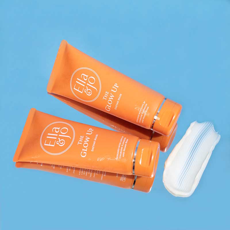 Ella & Jo The Glow Up Enzyme Mask | Ultimate Glow Up Face Mask | Enriched with Hyaluronic Acid, Exfoliating Fruit Acids, and Vitamin C | Brightens, Rejuvenates, and Refreshes the Skin