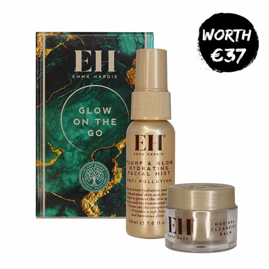 Emma Hardie Glow On the Go Gift Set, skincare gift set