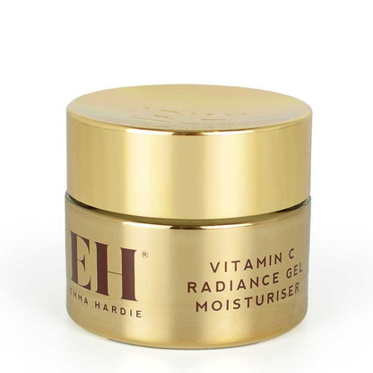 Emma Hardie Vitamin C Radiance Gel Moisturiser | reduce fine lines | wrinkles | pigmentation | dark spots | energizing | hydrates | brightens | boosts radiance | youthful glow | time-release vitamin C | collagen production | antioxidant protection | vitamin B3 | UV damage