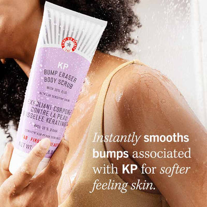 First Aid Beauty KP Bump Eraser Body Scrub with 10% AHA