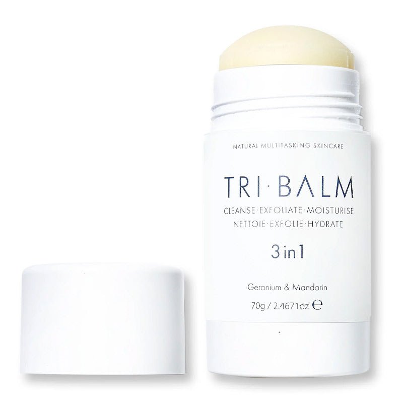 Formulae Prescott | Tri Balm | Essential Stick | luxury | multipurpose | skin balm | cleanses | exfoliates | moisturizes | one step | high performing | convenient stick | mess-free | easy to use | all skin types | all genders