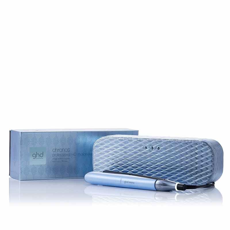 ghd, ghd Chronos Limited Edition Hair Straightener Icy Blue Gift Set, ghd straightener, ghd curler, Christmas hair gift set, gifts for her