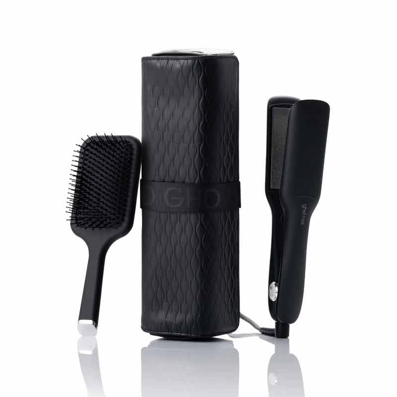 ghd Max Wide Plate Hair Straightener Gift Set, hair styling gift set