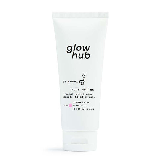 Glow Hub Pore Polish Facial Exfoliator | glow hub | exfoliator | skincare | vegan skincare | face exfoliator 