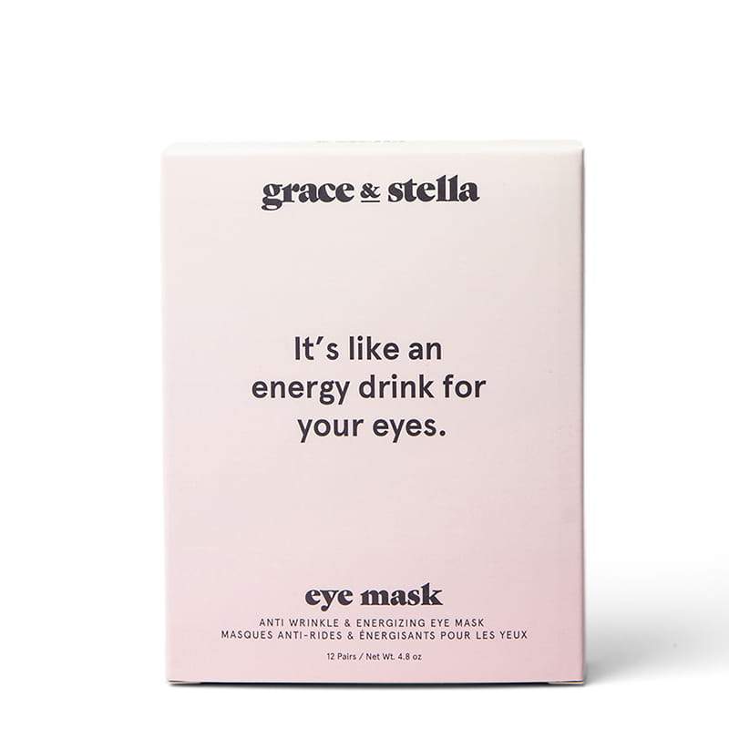 Grace & Stella Anti-Wrinkle + Energizing Eye Masks | hydrating eye mask | brightening eye mask