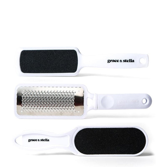 Grace & Stella Foot Files Set | pedicure | foot dead skin removal