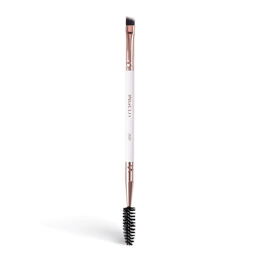 Inglot Feather Luxe Duo Brow & Wing Brush 200