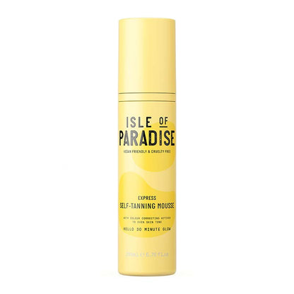 Isle of Paradise Express Self-Tanning Mousse | Tan | Express tan | Isle of Paradise Tan | Dark self tanner | Medium self tan | Self-tan | express mousse | tan mousse 