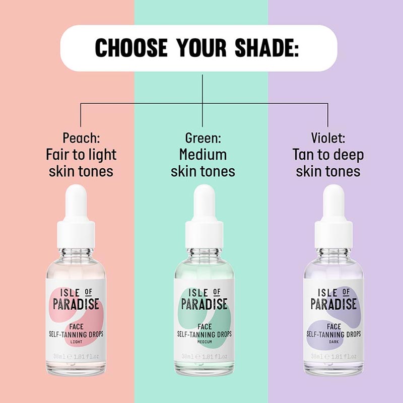 Isle of Paradise Face Self-Tanning Drops