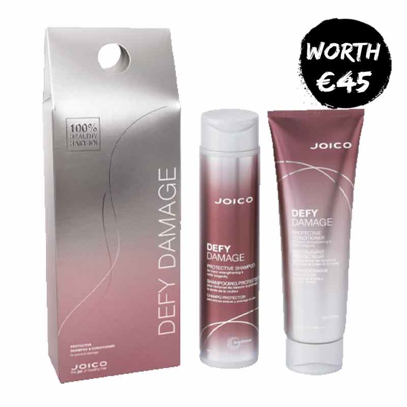 Joico Defy Damage Profective Gift set, haircare gift set, Christmas gift sets, haircare for weak hair