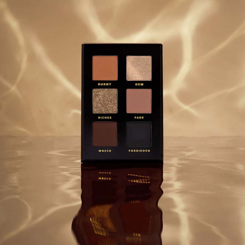 Kash Beauty Eternal Treasure Palette |  understated daytime elegance | smoky night-time glamour.