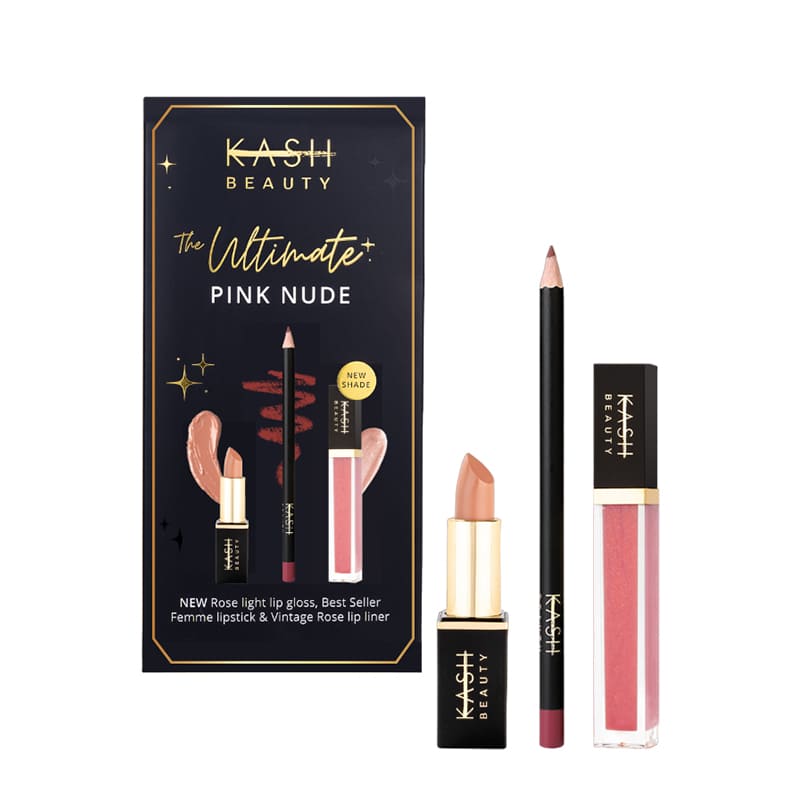 KASH Beauty The Ultimate Pink Nude Gift Set