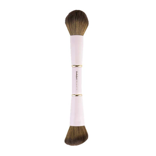 KASH Beauty | KASH Beauty x Charleen | Charleen Murphy | KASH Beauty x Charleen Face Brush Duo | makeup brush | 2-in-1 | Dual-action | double sided makeup brush | double ended